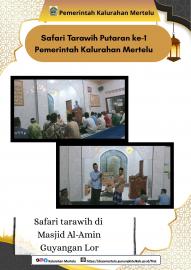 Safari Tarawih Putaran Pertama Pemerintah Kalurahan Mertelu 